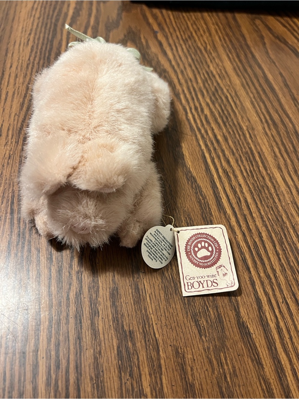 Boyds Bears Plush Pig - Light Pink